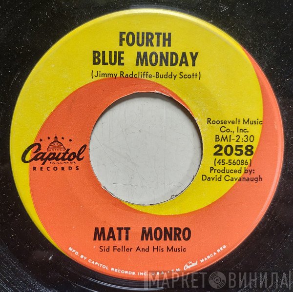 Matt Monro  - Fourth Blue Monday