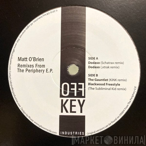 Matt O'Brien - Remixes From The Periphery