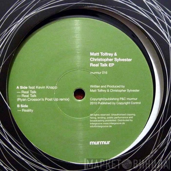 Matt Tolfrey, Chris Sylvester - Real Talk EP