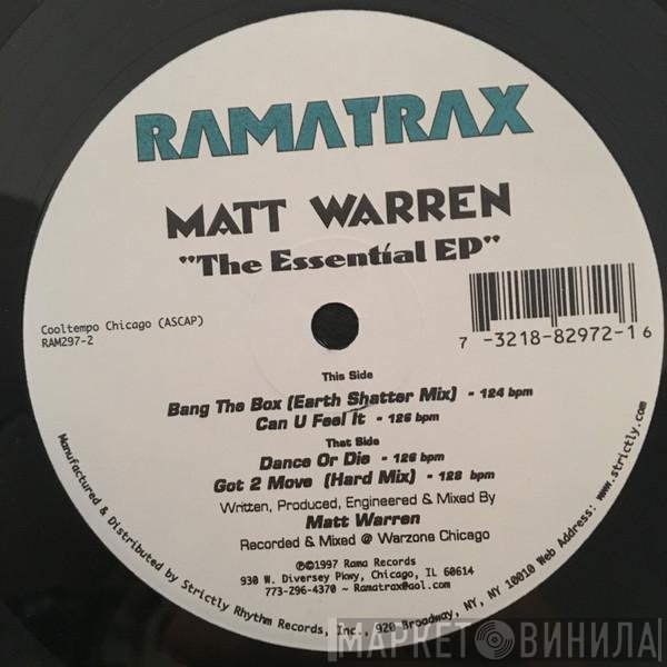 Matt Warren  - The Essential EP