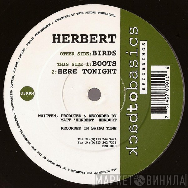 Matthew Herbert  - Birds