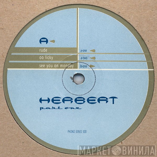 Matthew Herbert  - Part One