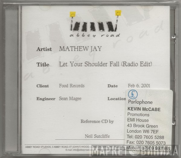 Matthew Jay  - Let Your Shoulder Fall