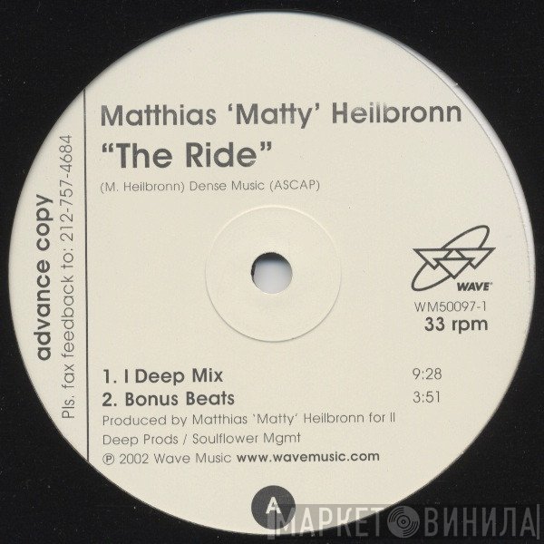 Matthias Heilbronn - The Ride