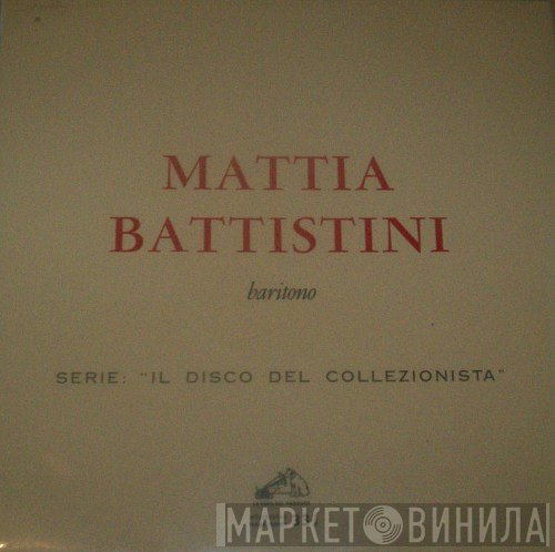 Mattia Battistini - Mattia Battistini, Baritono