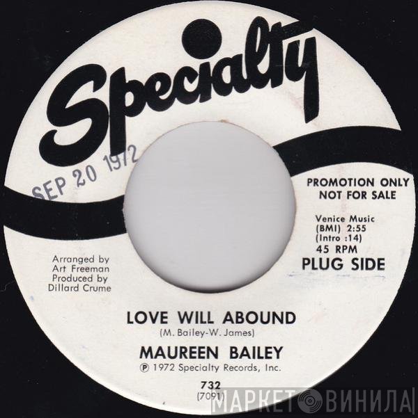 Maureen Bailey - Love Will Abound / I'm More Than Thankful