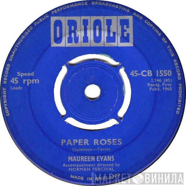Maureen Evans  - Paper Roses