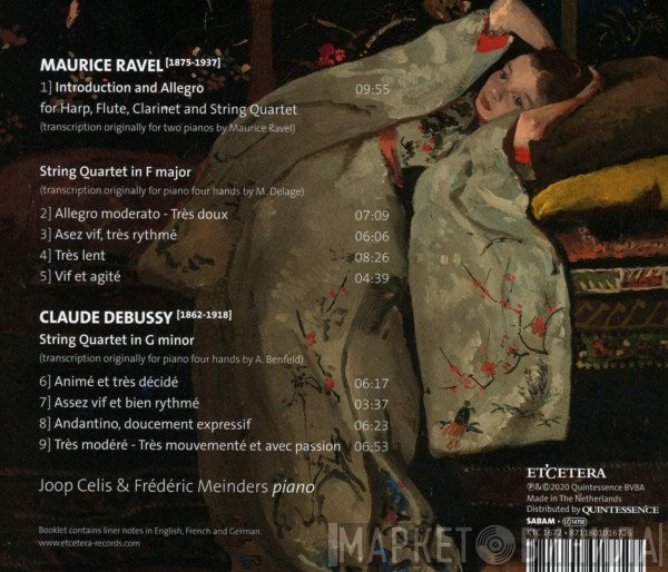 Maurice Ravel, Claude Debussy, Joop Celis & Frédéric Meinders  - Transcriptions For Two Pianos