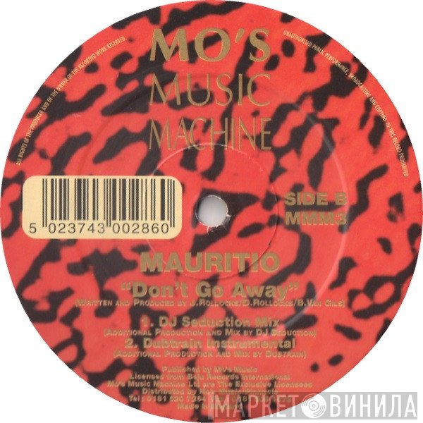 Mauritio - Don't Go Away