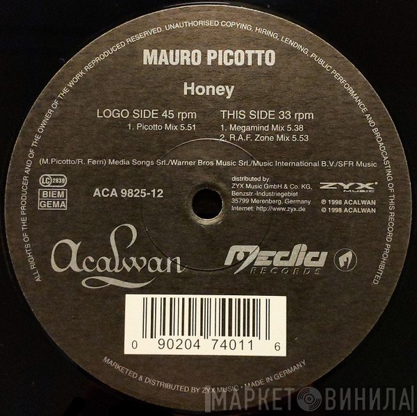 Mauro Picotto - Honey