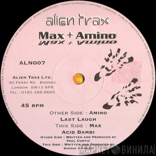 Max & Amino - Last Laugh / Acid Bambi
