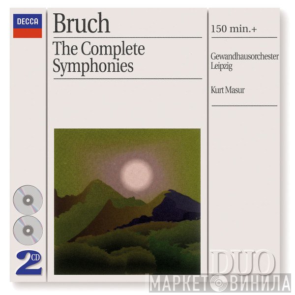 Max Bruch - Gewandhausorchester Leipzig, Kurt Masur  - The Complete Symphonies