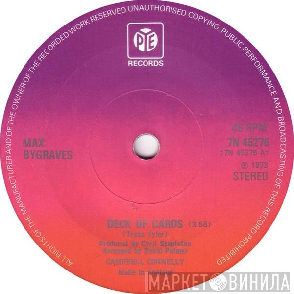 Max Bygraves - Deck Of Cards