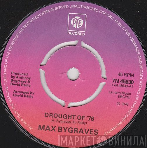 Max Bygraves - Drought Of '76