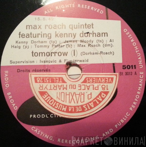 Max Roach Quintet Featuring Kenny Dorham  - Tomorrow