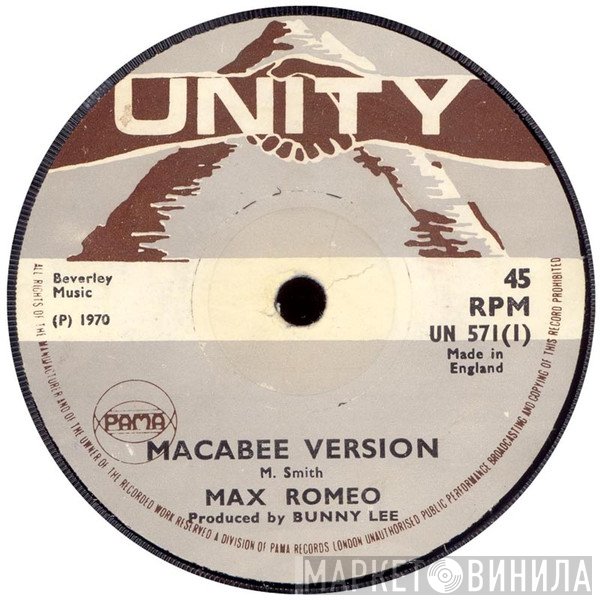 Max Romeo / The Soul Syndicate  - Macabee Version / Music Book