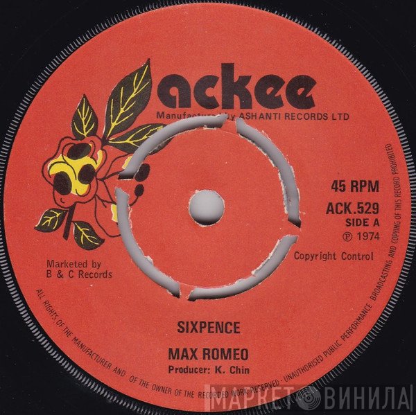 Max Romeo - Sixpence