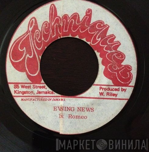 Max Romeo, The Hardy Boys  - Evening News