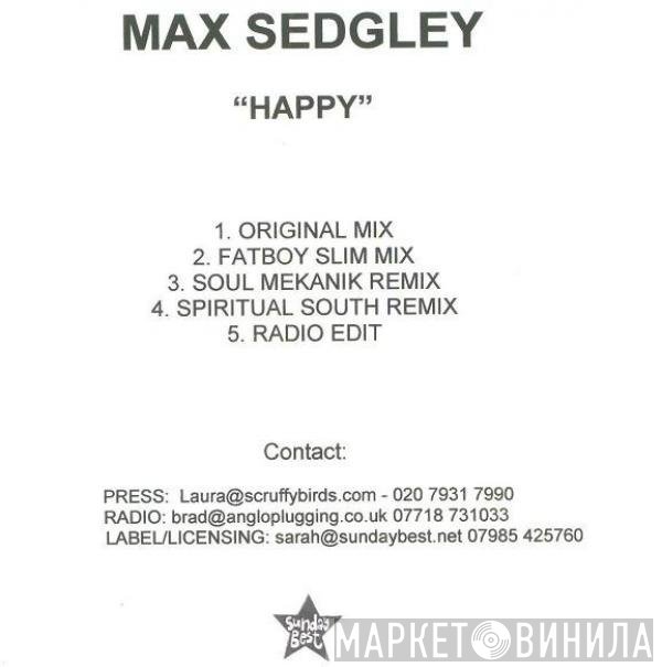 Max Sedgley - Happy