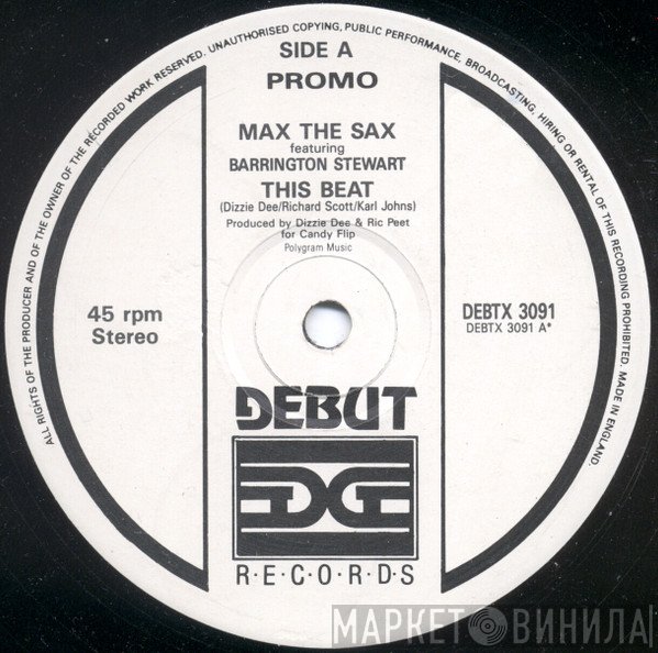 Max The Sax, Barrington Stewart - This Beat