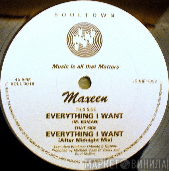 Maxeen - Everything I Want
