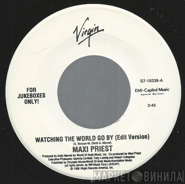 Maxi Priest - Watching The World Go By