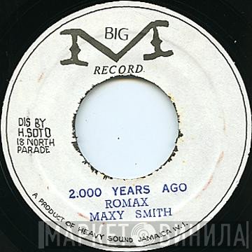 Maxie Smith - 2.000 Years Ago