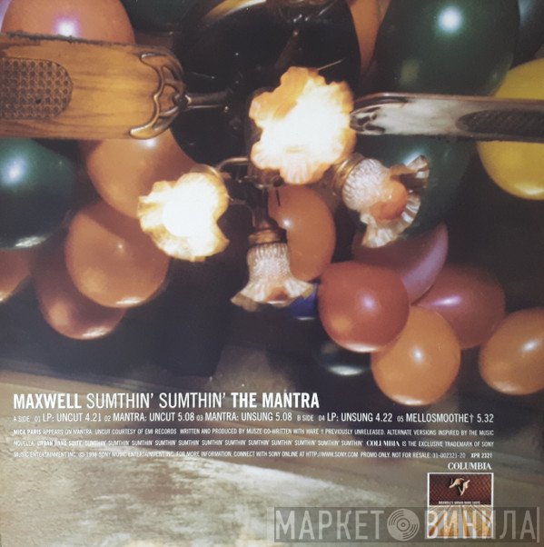 Maxwell - Sumthin' Sumthin' The Mantra