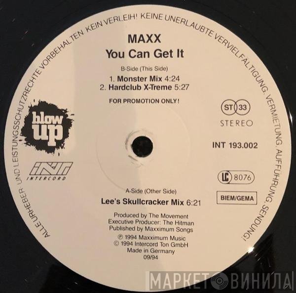 Maxx - You Can Get It
