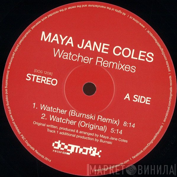 Maya Jane Coles - Watcher Remixes