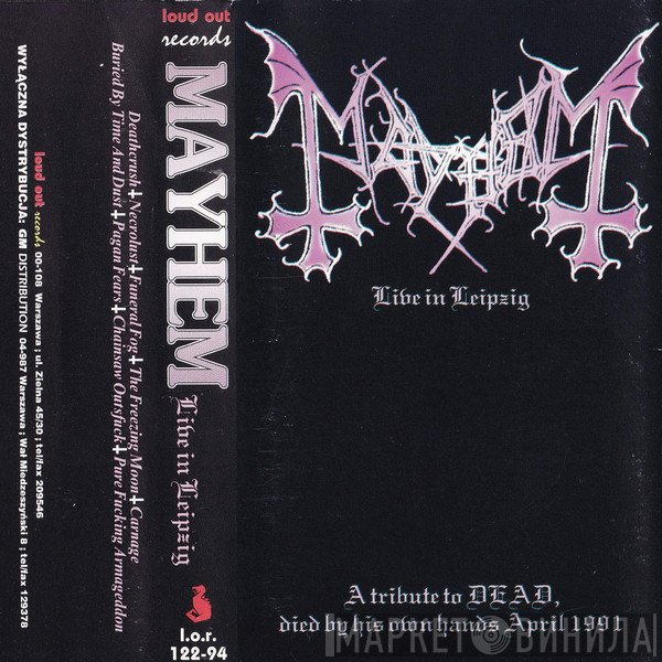 Mayhem  - Live In Leipzig