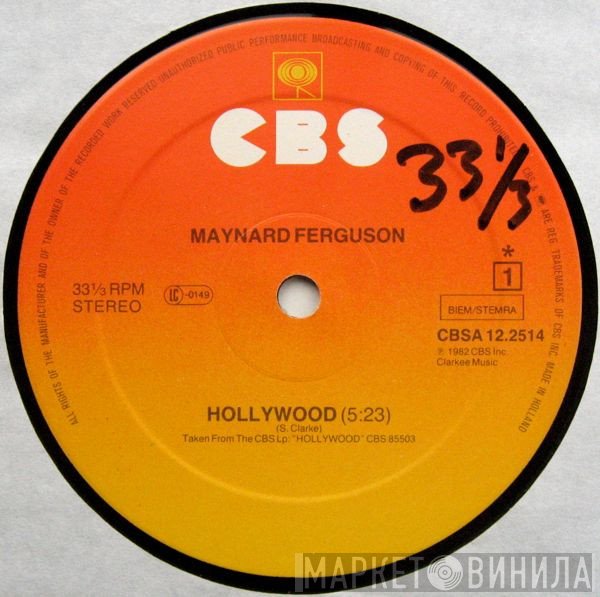 Maynard Ferguson  - Hollywood