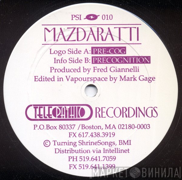 Mazdaratti - Pre-Cog