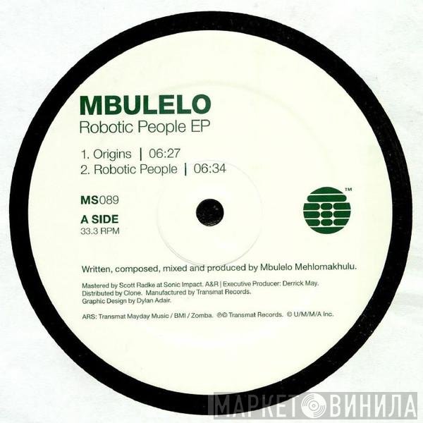 Mbulelo - Robotic People EP
