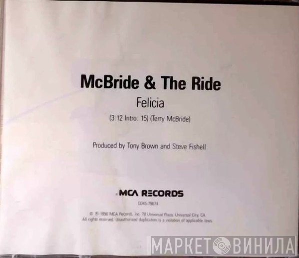 McBride & The Ride  - Felicia
