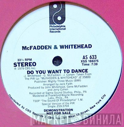 McFadden & Whitehead - Do You Want To Dance