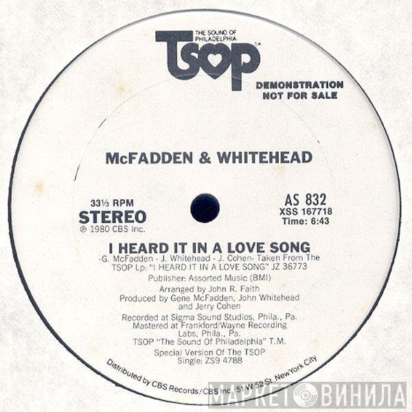 McFadden & Whitehead - I Heard It In A Love Song