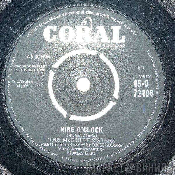 McGuire Sisters - Nine O'Clock / The Last Dance