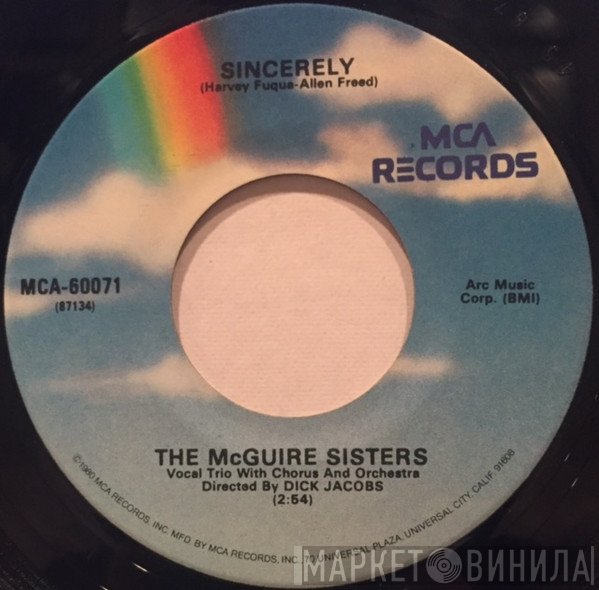 McGuire Sisters - Sincerely