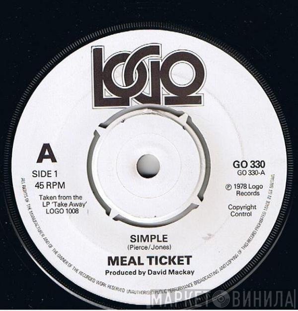 Meal Ticket  - Simple