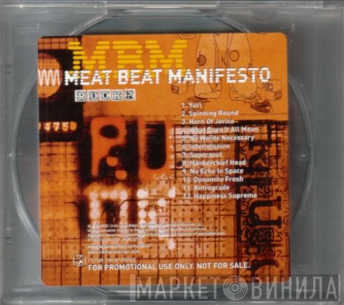 Meat Beat Manifesto  - RUOK?