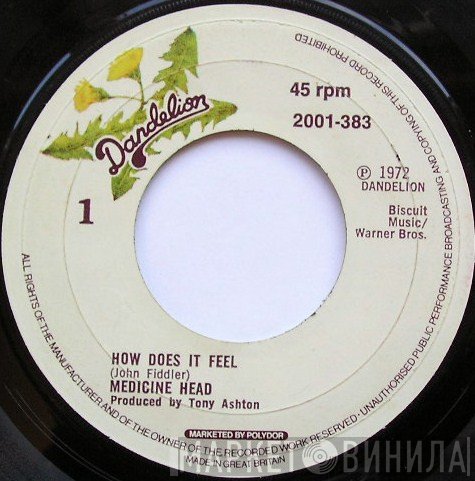 Medicine Head  - How Does It Feel