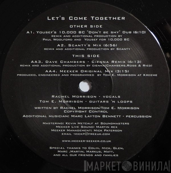 Meeker - Let's Come Together