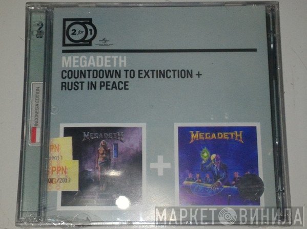 Megadeth  - Countdown To Extinction + Rust In Peace