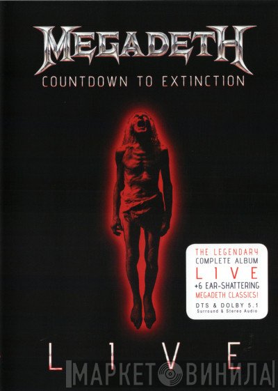 Megadeth  - Countdown To Extinction Live