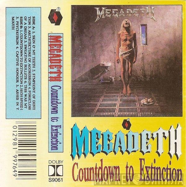 Megadeth  - Countdown To Extinction
