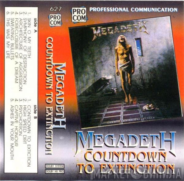 Megadeth  - Countdown To Extinction