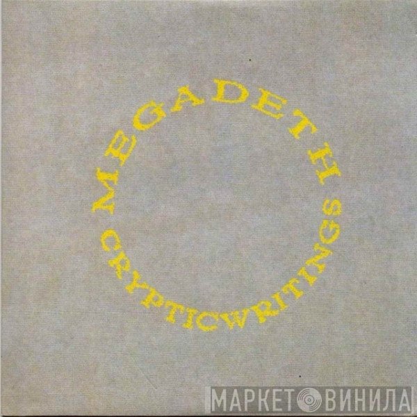 Megadeth  - Cryptic Writings
