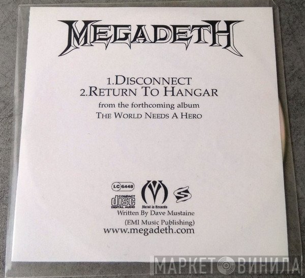 Megadeth - Disconnect