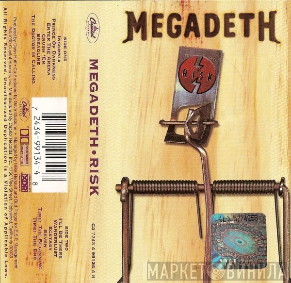 Megadeth  - Risk